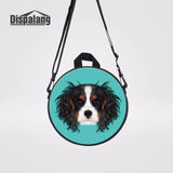 Dog Head Messenger Bag for Kids, Preschool Kindergarten Book Bag