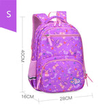 Flower Cartoon School Bags for Girls Orthopedics Backpack