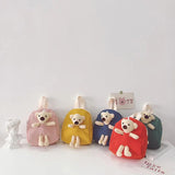 Nylon Kindergarten School Bags Children Backpacks Kids Leisure Backpack Plush Be