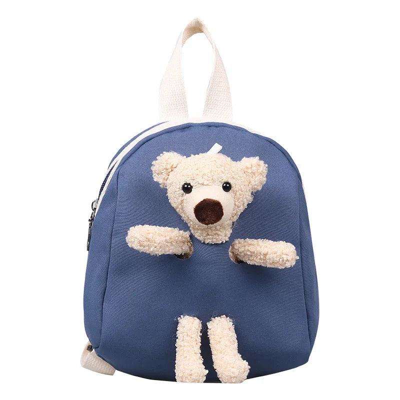 Nylon Kindergarten School Bags Children Backpacks Kids Leisure Backpack Plush Be