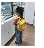 Orange Kids Backpack Nylon School Bag for Girl Toddler Baby Book Bags