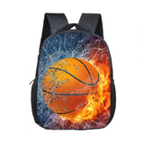 Kids Basketball/Football Print Backpack 12 Inch Mini Toddler Bag