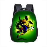 Kids Basketball/Football Print Backpack 12 Inch Mini Toddler Bag
