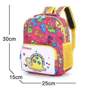 Little Dinosaur Toddler Backpack School Bag for Kids