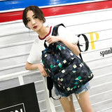 Children School Bags Boys Backpack Print Waterproof Nylon Kids Backpack