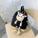 Cow School Backpack for Kids Boys Girls