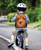 Kids Schoolbag Bulldog Flower Print Mini Bookbags Small Book Bag