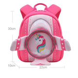 Unicorn Schoolbag for Kids 2-6 Years Pink