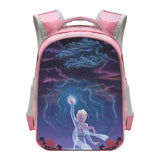 Elsa Girl Schoolbag Cartoon Princess Children School Bags For Girls