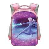 Elsa Girl Schoolbag Cartoon Princess Children School Bags For Girls