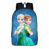 Snow Queen Kids Schoolbag Baby Girls Kindergarten backpacks