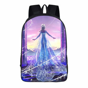 Snow Queen Kids Schoolbag Baby Girls Kindergarten backpacks