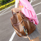 Anti Theft Backpack Women Schoolbag Girls Bag Multifunction Female