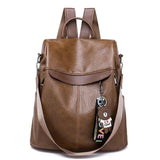 Anti Theft Backpack Women Schoolbag Girls Bag Multifunction Female
