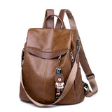 Anti Theft Backpack Women Schoolbag Girls Bag Multifunction Female