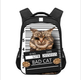 Cartoon Animal Backpack Kids Schoolbag Polyester School Bags Mochila