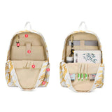 Colorful Girls School Bags Children Cartoon Lightweight Backpack with Lunch Bag