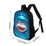 Panda 3D Print Kids School Backpack Boys Girls Primary Book Bag