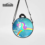 Unicorn Prints Kids Messenger Bag Shoulder Bag for Kindergarten
