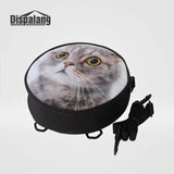 Cartoon Cat Kids Round Kindergarten Bag Mini Crossbody Shoulder Bag