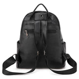 Ladies Anti-Theft Travel Backpack Large Capacity Handbag Retro Style Storage Bag
