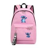 Stitch Bags School Backpack Pattern Cartoon Stitch Schoolbag