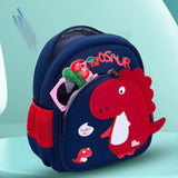Kindergarten School Bag Cartoon Dinosaur Animal Pattern