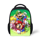 Super-Malio Pattern Kindergarten Backpack