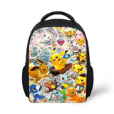 Cartoon Kindergarten Backpack Baokemeng-Anime Pattern Students School Bag
