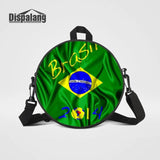 Brazil Soccer Small Crossbody Bag for Boys