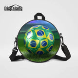 Brazil Soccer Small Crossbody Bag for Boys