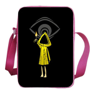 Little Nightmares Messenger Bag 3D Cartoon Print Casual Shoulder Bag