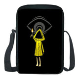 Little Nightmares Messenger Bag 3D Cartoon Print Casual Shoulder Bag