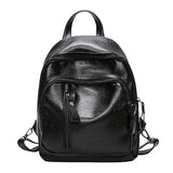 Female Mini Backpack Small PU Leather Shoulder Bag