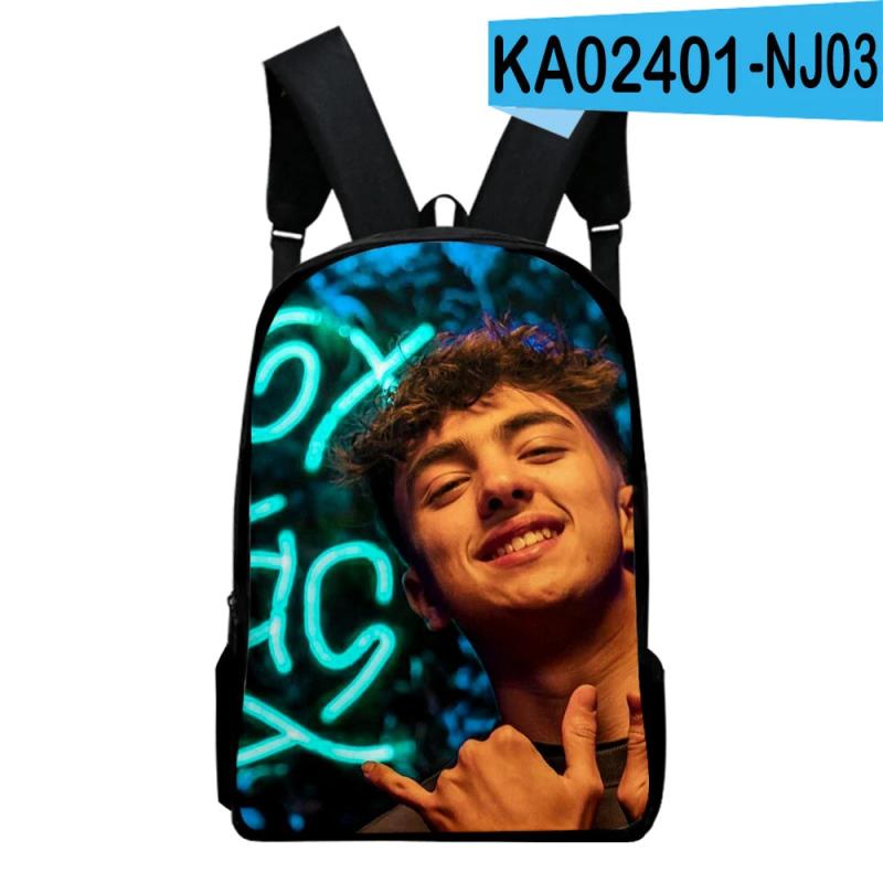 Inoxtag Zipper Student Backpack