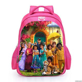 Pink Princess Primary School Backpack for Girls 6-9-12