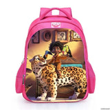 Pink Princess Primary School Backpack for Girls 6-9-12
