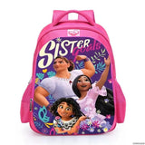 Pink Princess Primary School Backpack for Girls 6-9-12