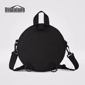 Elk Animal Round Women Messenger Bags Kids Crossbody Bags Schoolbag