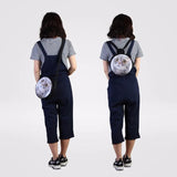 Elk Animal Round Women Messenger Bags Kids Crossbody Bags Schoolbag