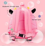 3D Cartoon Children Backpacks School Bags Baby Neoprene Backpack