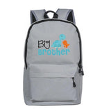 Dino Big Sis Lil Bro School Bags Family Backpack Kids