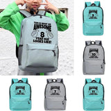 8 Year Old Awesome Print Kid School Bag