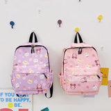 Disney Children's Cartoon Girls Schoolbag Lightweight Waterproof Backpack