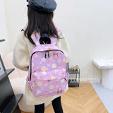 Disney Children's Cartoon Girls Schoolbag Lightweight Waterproof Backpack