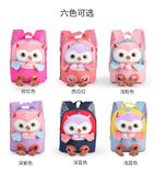 3D Owl Plush Toy Backpack for Kids Age 4-8