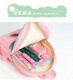 3D Owl Plush Toy Backpack for Kids Age 4-8