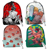 Chainsaw Man Mini School Bag Waterproof Backpack 3D Print Travel Pochita
