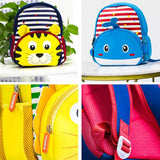 3D Cartoon Kids Backpack Neoprene School Bag Boys Girls