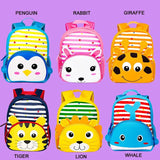 3D Cartoon Kids Backpack Neoprene School Bag Boys Girls